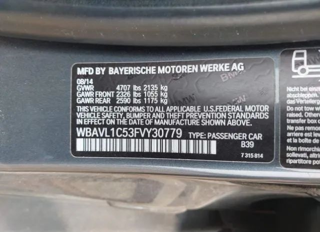 Photo 8 VIN: WBAVL1C53FVY30779 - BMW X1 