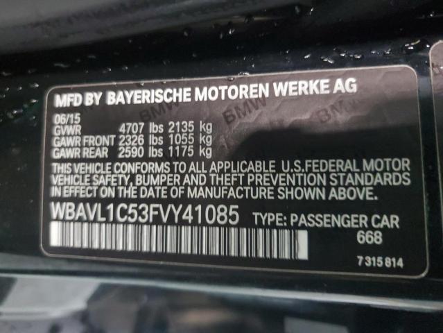 Photo 11 VIN: WBAVL1C53FVY41085 - BMW X1 XDRIVE2 