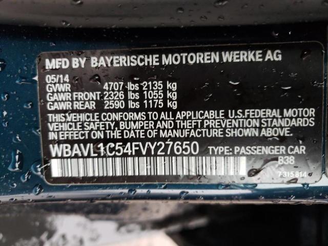 Photo 12 VIN: WBAVL1C54FVY27650 - BMW X1 XDRIVE2 