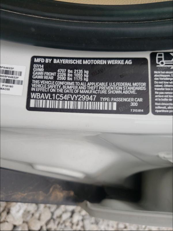 Photo 9 VIN: WBAVL1C54FVY29947 - BMW X1 