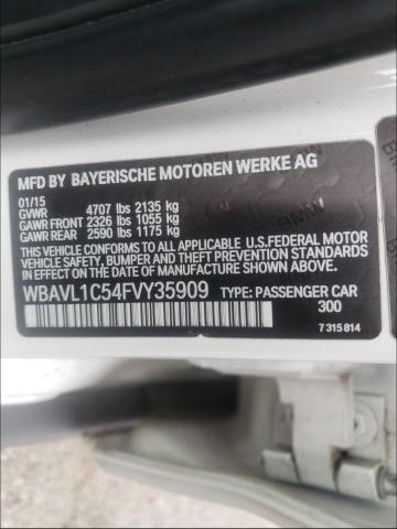 Photo 9 VIN: WBAVL1C54FVY35909 - BMW X1 XDRIVE2 