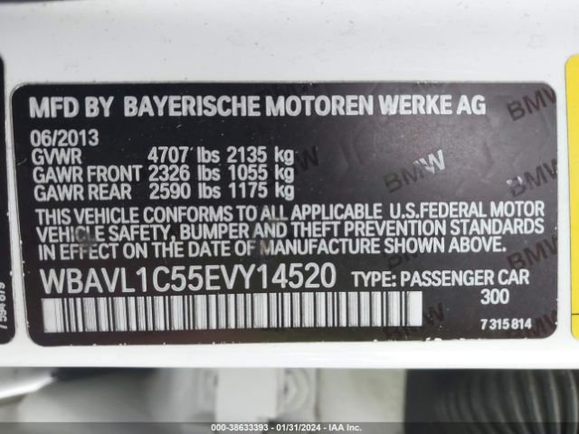 Photo 8 VIN: WBAVL1C55EVY14520 - BMW X1 