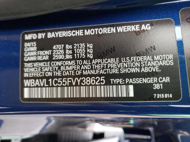 Photo 9 VIN: WBAVL1C55FVY38625 - BMW X1 