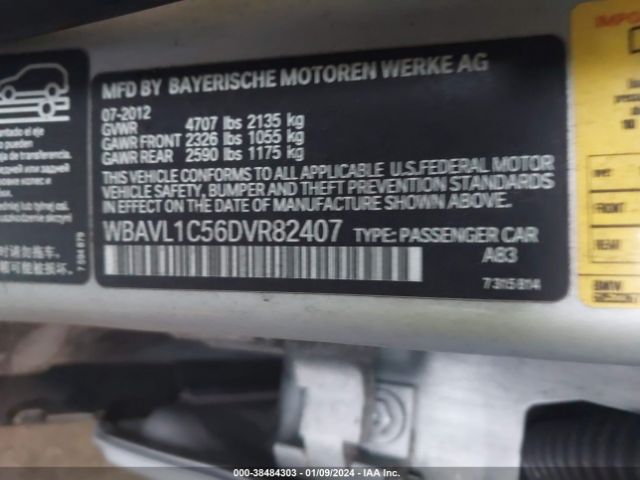 Photo 8 VIN: WBAVL1C56DVR82407 - BMW X1 