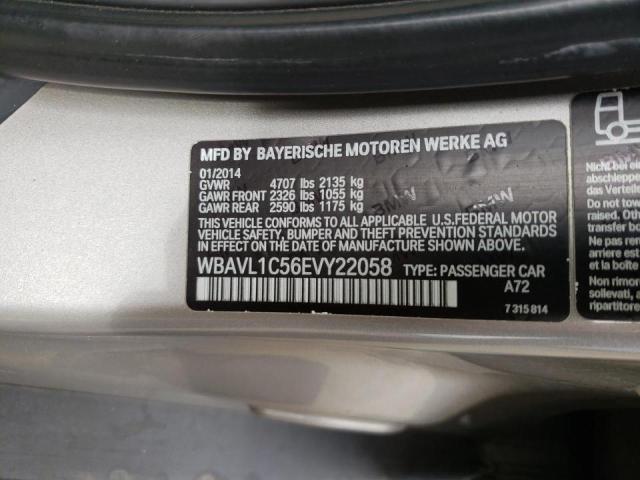 Photo 9 VIN: WBAVL1C56EVY22058 - BMW X1 XDRIVE2 