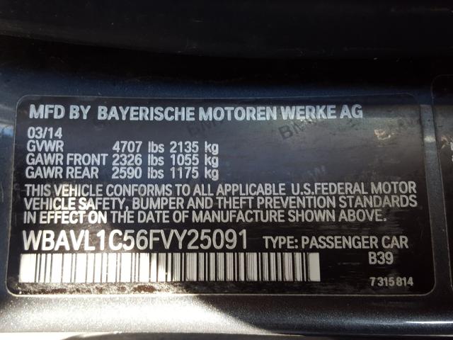 Photo 9 VIN: WBAVL1C56FVY25091 - BMW X1 XDRIVE2 