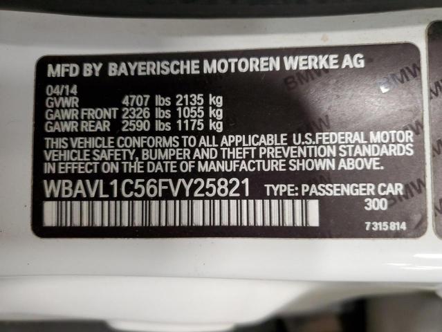 Photo 11 VIN: WBAVL1C56FVY25821 - BMW X1 XDRIVE2 