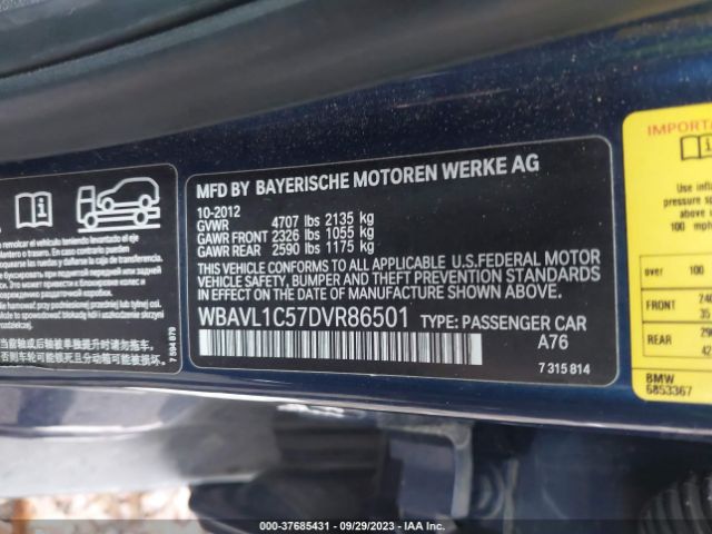 Photo 8 VIN: WBAVL1C57DVR86501 - BMW X1 