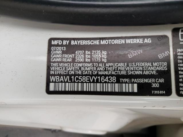 Photo 9 VIN: WBAVL1C58EVY16438 - BMW X1 XDRIVE2 