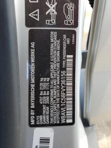 Photo 12 VIN: WBAVL1C58FVY36156 - BMW X1 XDRIVE2 