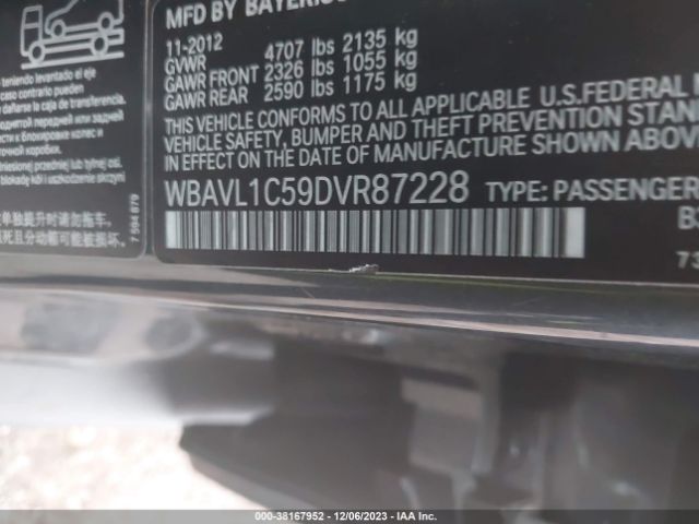 Photo 8 VIN: WBAVL1C59DVR87228 - BMW X1 