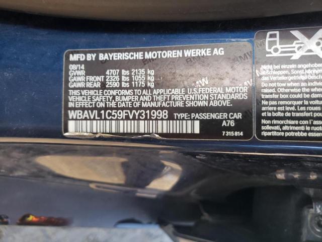 Photo 11 VIN: WBAVL1C59FVY31998 - BMW X1 XDRIVE2 