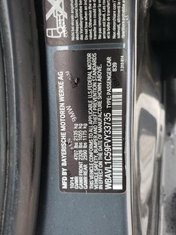 Photo 11 VIN: WBAVL1C59FVY33735 - BMW X1 