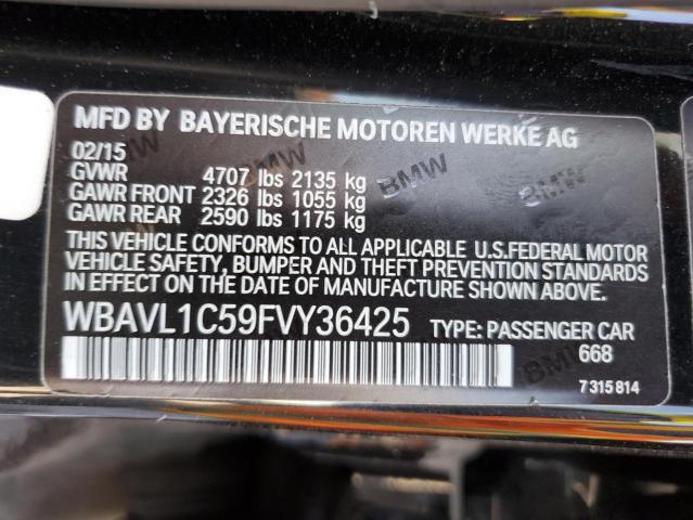 Photo 12 VIN: WBAVL1C59FVY36425 - BMW X1 XDRIVE2 