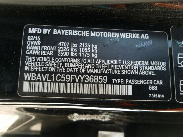 Photo 9 VIN: WBAVL1C59FVY36859 - BMW X1 