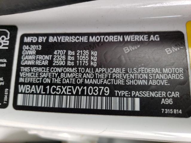 Photo 9 VIN: WBAVL1C5XEVY10379 - BMW X1 XDRIVE2 