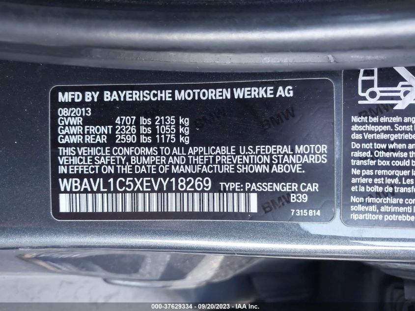 Photo 8 VIN: WBAVL1C5XEVY18269 - BMW X1 XDRIVE 28I 