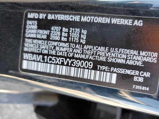 Photo 9 VIN: WBAVL1C5XFVY39009 - BMW X1 