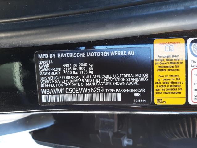 Photo 9 VIN: WBAVM1C50EVW56259 - BMW X1 SDRIVE2 