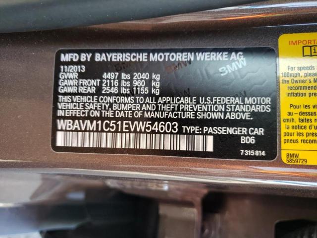 Photo 9 VIN: WBAVM1C51EVW54603 - BMW X1 SDRIVE2 