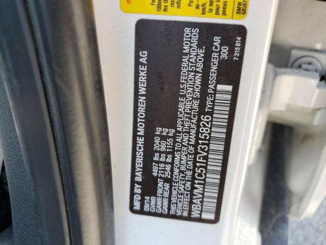 Photo 12 VIN: WBAVM1C51FV315826 - BMW X1 SDRIVE2 