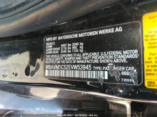 Photo 8 VIN: WBAVM1C52EVW53945 - BMW X1 