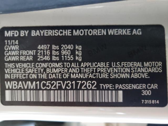 Photo 9 VIN: WBAVM1C52FV317262 - BMW X1 