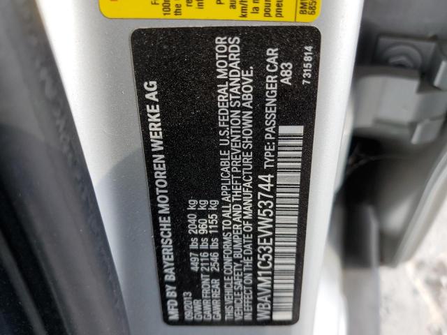 Photo 9 VIN: WBAVM1C53EVW53744 - BMW X1 SDRIVE2 