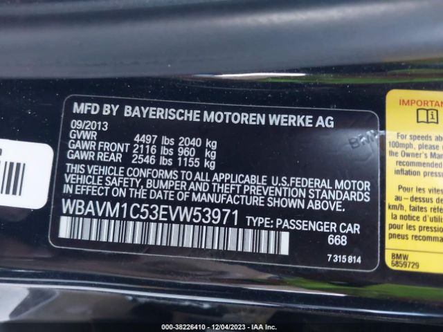 Photo 8 VIN: WBAVM1C53EVW53971 - BMW X1 