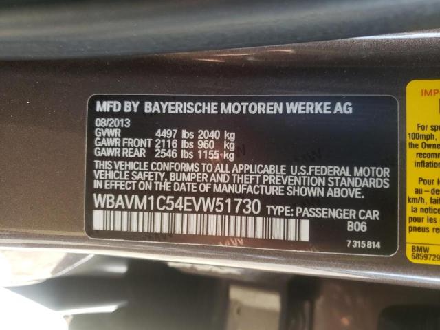 Photo 9 VIN: WBAVM1C54EVW51730 - BMW X1 SDRIVE2 