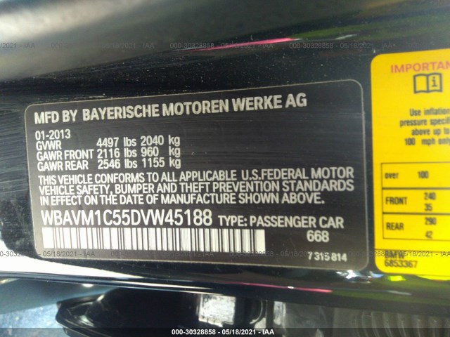 Photo 8 VIN: WBAVM1C55DVW45188 - BMW X1 