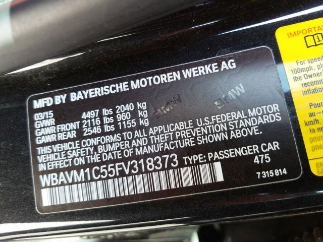 Photo 9 VIN: WBAVM1C55FV318373 - BMW X1 