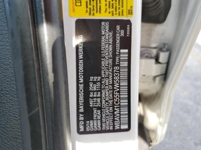 Photo 12 VIN: WBAVM1C55FVW58378 - BMW X1 SDRIVE2 