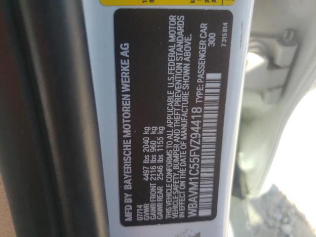 Photo 12 VIN: WBAVM1C55FVZ94418 - BMW X1 SDRIVE2 