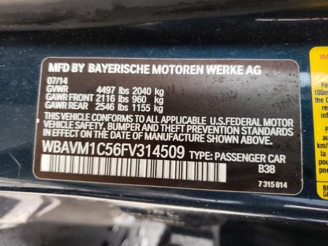 Photo 9 VIN: WBAVM1C56FV314509 - BMW X1 SDRIVE2 