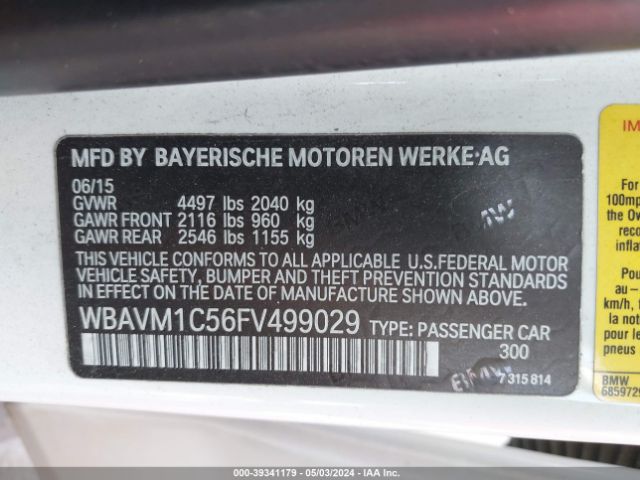 Photo 8 VIN: WBAVM1C56FV499029 - BMW X1 