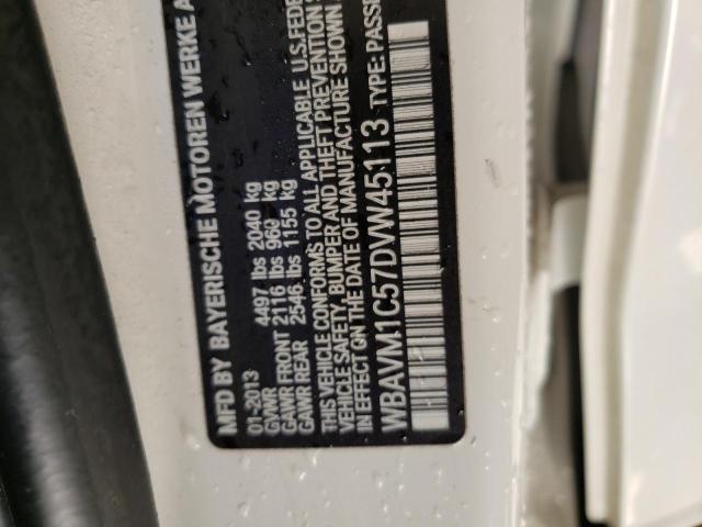 Photo 9 VIN: WBAVM1C57DVW45113 - BMW X1 SDRIVE2 