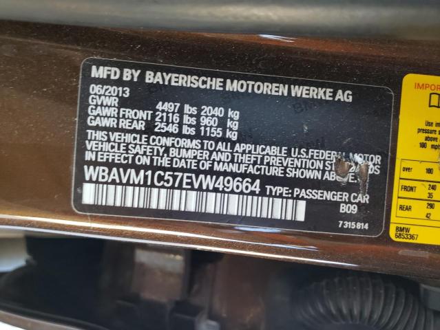 Photo 9 VIN: WBAVM1C57EVW49664 - BMW X1 SDRIVE2 