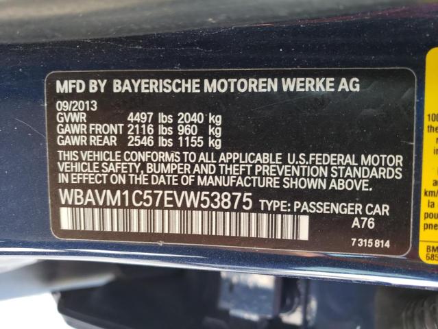 Photo 9 VIN: WBAVM1C57EVW53875 - BMW X1 SDRIVE2 