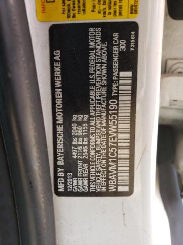 Photo 9 VIN: WBAVM1C57EVW55190 - BMW X1 SDRIVE2 