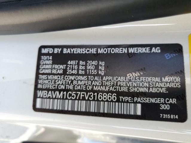 Photo 11 VIN: WBAVM1C57FV316866 - BMW X1 