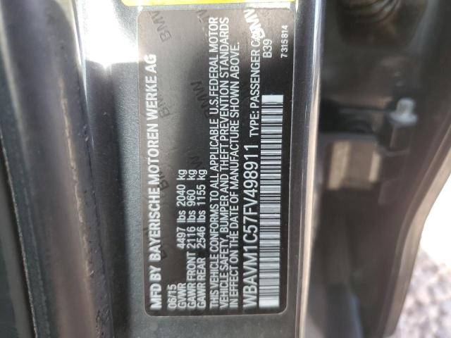 Photo 11 VIN: WBAVM1C57FV498911 - BMW X1 SDRIVE2 