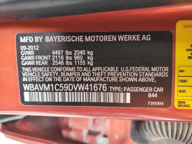 Photo 9 VIN: WBAVM1C59DVW41676 - BMW X1 