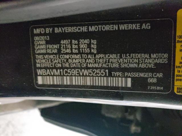 Photo 9 VIN: WBAVM1C59EVW52551 - BMW X1 SDRIVE2 