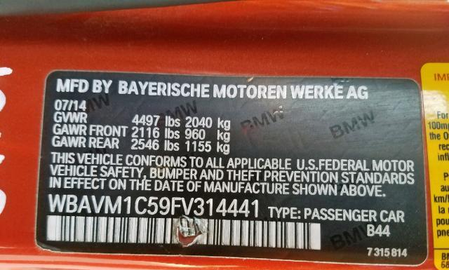 Photo 9 VIN: WBAVM1C59FV314441 - BMW X1 