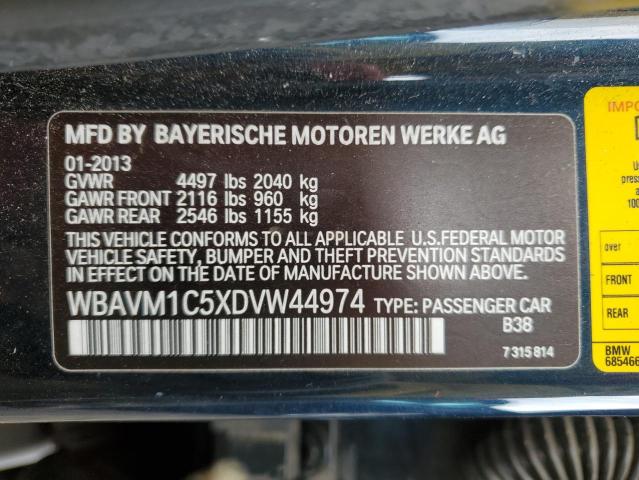 Photo 11 VIN: WBAVM1C5XDVW44974 - BMW X1 SDRIVE2 