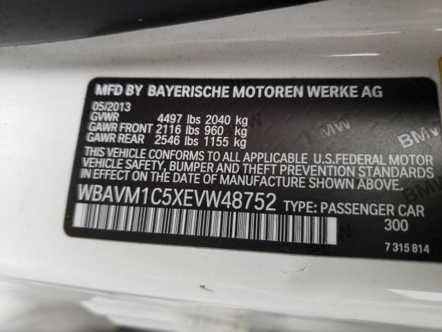 Photo 9 VIN: WBAVM1C5XEVW48752 - BMW X1 SDRIVE2 