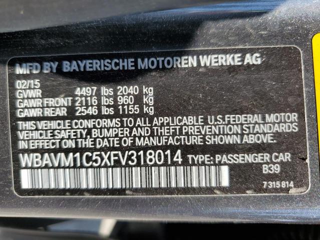 Photo 11 VIN: WBAVM1C5XFV318014 - BMW X1 SDRIVE2 