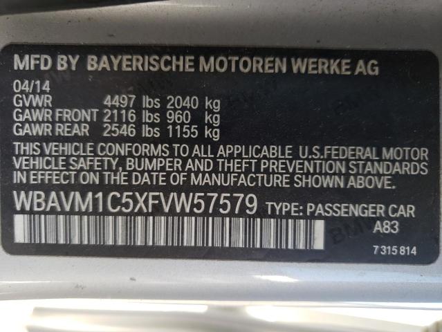 Photo 12 VIN: WBAVM1C5XFVW57579 - BMW X1 SDRIVE2 