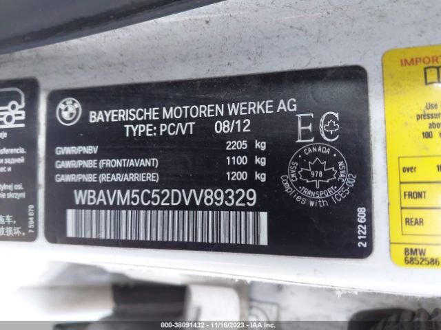 Photo 8 VIN: WBAVM5C52DVV89329 - BMW X1 